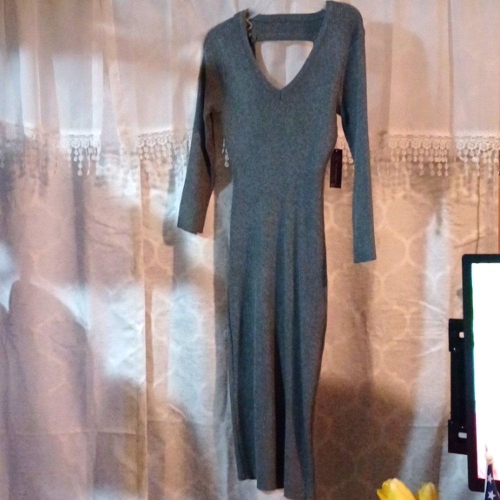 Long Sleeve Sweater Dress